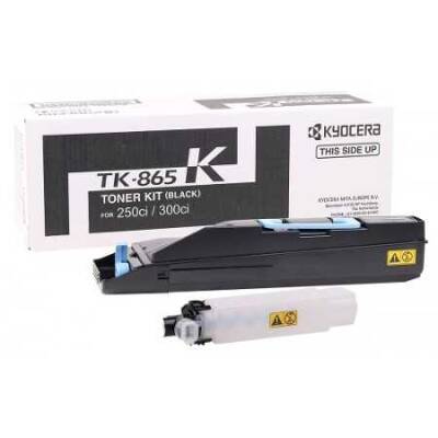 Kyocera Mita TK-865 Siyah Orjinal Fotokopi Toner