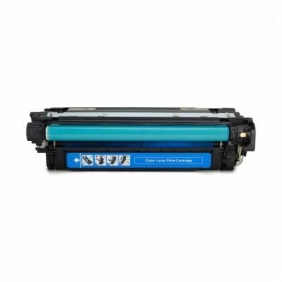 Hp 642A-CB401A Mavi Muadil Toner