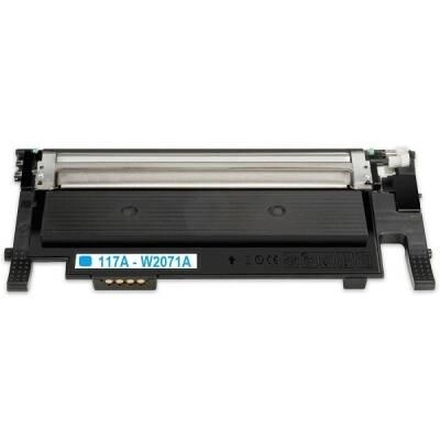 HP 117A W2071A Mavi Çipli Muadil Toner