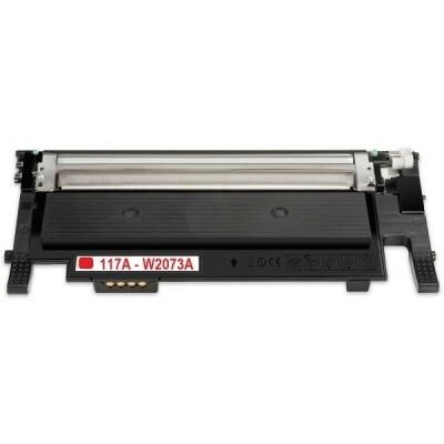 HP 117A W2073A Kırmızı Çipli Muadil Toner