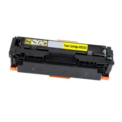 HP 415X (W2032X) Yüksek Kapasite Sarı Muadil Toner Çipsiz