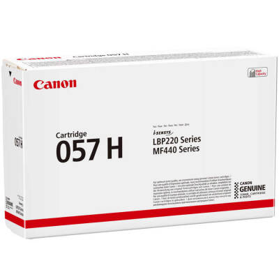 Canon CRG-057H 3010C002 Siyah Orijinal Toner Yüksek Kapasiteli