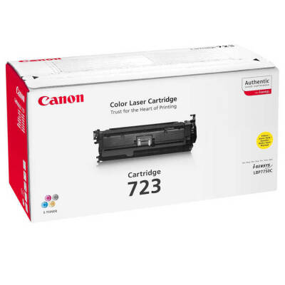 Canon CRG-723 Sarı Orjinal Toner