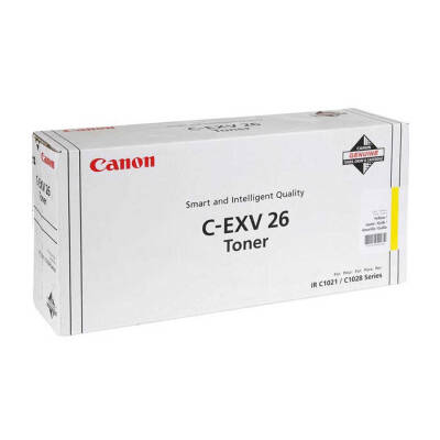 Canon C-EXV-26/1657B006AA Sarı Orjinal Toneri