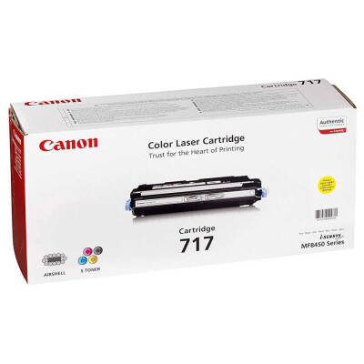 Canon CRG-717/2575B002 Sarı Orjinal Toner