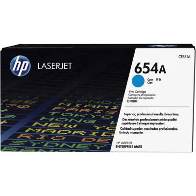 HP CF331A (654A) Mavi Orijinal Toner