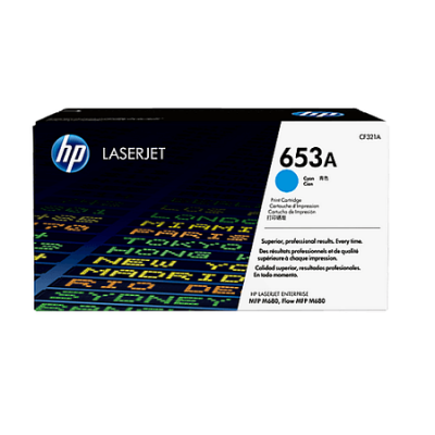 Hp 653A-CF321A Mavi Orjinal Toner