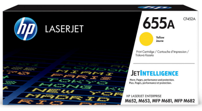 HP 655A (CF452A) Sarı Orijinal Toner