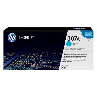 Hp 307A-CE741A Mavi Orjinal Toner