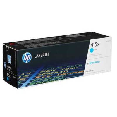 HP 415X (W2031X) Mavi Yüksek Kapasite Orijinal Toner