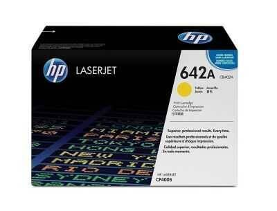 Hp 642A-CB402A Sarı Orjinal Toner