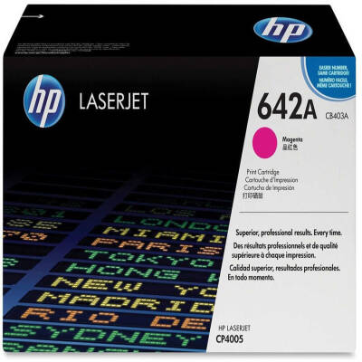 Hp 642A-CB403A Kırmızı Orjinal Toner