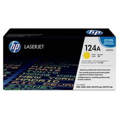 Hp 124A -Q6002A Sarı Orjinal Toner