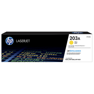 Hp 203A-CF542A Sarı Orjinal Toner