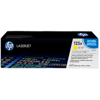 Hp 125A -CB542A Orjinal Sarı Toner