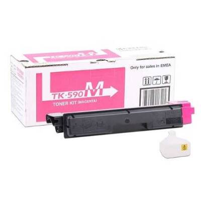 Kyocera Mita TK-590 Orjinal Kırmızı Toner