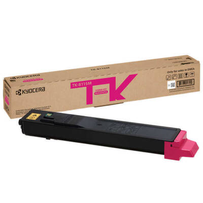 Kyocera TK-8115M Kırmızı (Magenta) Orijinal Toner (1T02P3BNL0)