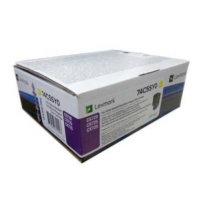 Lexmark CX725-84C5HY0 Sarı Orjinal Toner Yüksek Kapasiteli
