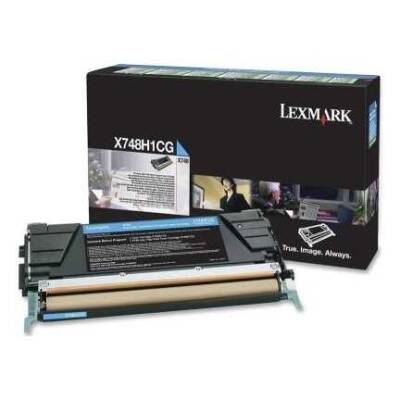 Lexmark X748-X748H1CG Mavi Orjinal Toner Yüksek Kapasiteli