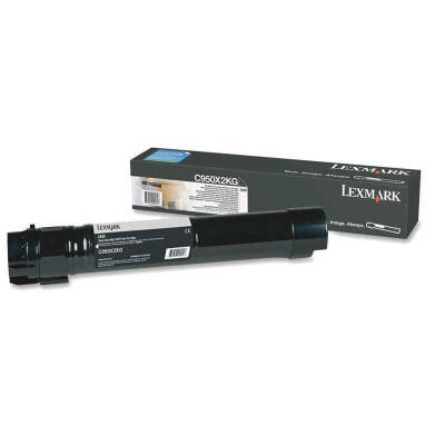 Lexmark C950-C950X2KG Siyah Orjinal Toner