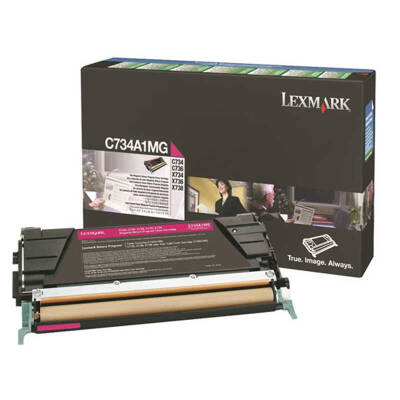 Lexmark C734-C734A1MG Kırmızı Orjinal Toner