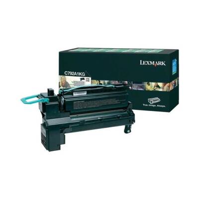 Lexmark C792-C792A1KG Siyah Orjinal Toner
