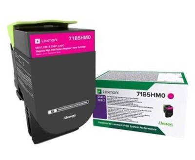 Lexmark CS417-71B5HM0 Kırmızı Orjinal Toner Yüksek Kapasiteli