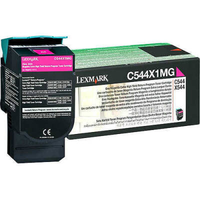Lexmark C544-C544X1MG Kırmızı Orjinal Toner Extra Yüksek Kapasiteli