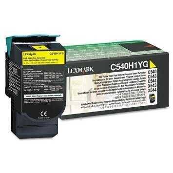 Lexmark C540-C540H1YG Sarı Orjinal Toner Yüksek Kapasiteli