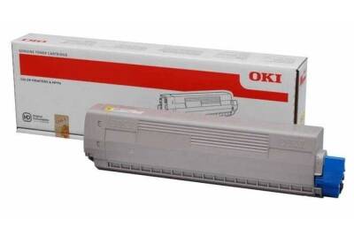 Oki C831-44844505 Sarı Orjinal Toner