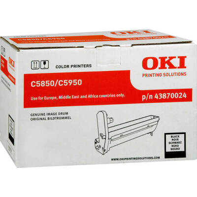 Oki C5850-43870024 Orjinal Siyah Drum Ünitesi