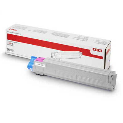 Oki C9655 Kırmızı Orjinal Toner