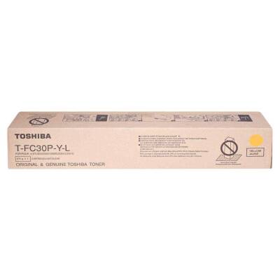 Toshiba T-FC30P-Y-M Orjinal Sarı Toner E-Studio 2050C-2550C-2051C-2551C