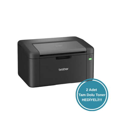 Brother HL-L1232W Wi-Fi 20ppm 2 Tonerli Paket Siyah Beyaz Lazer Yazıcı