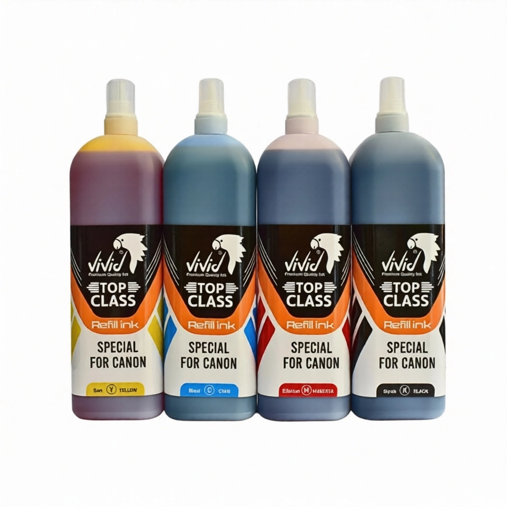 Canon Vivid Top Class Dye Mürekkep Seti 4×1 Litre